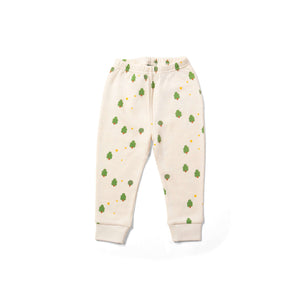 Molemin | Kinder Pyjama Cream Winter Trees | von Little Green Radicals