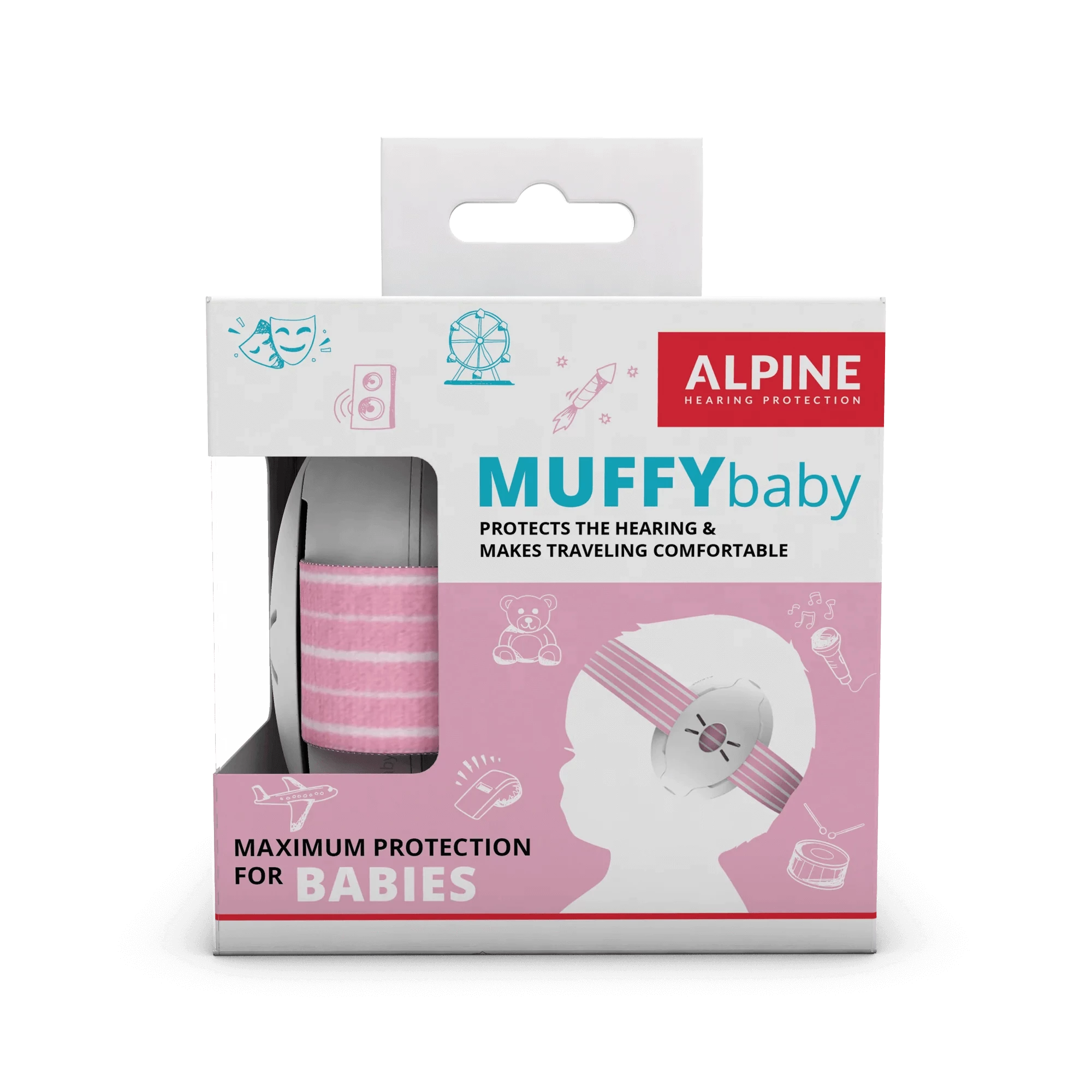 Molemin | Baby Gehörschutz Muffy | von Alpine Hearing Protection